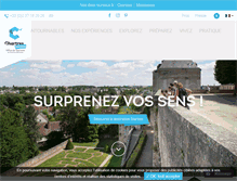 Tablet Screenshot of chartres-tourisme.com